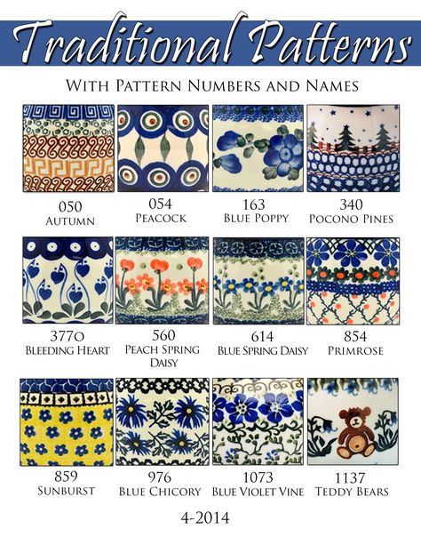 Polish Kitchen Decor, Polish Patterns Traditional, Polish Pottery Display, Polish Pattern, Polish Pottery Patterns, Polish Pottery Kitchen, Portuguese Pottery, Boleslawiec Pottery, Polish Pottery Boleslawiec