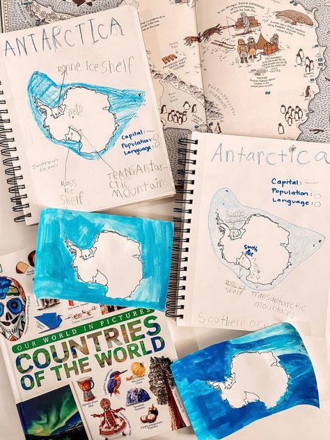 Biomes Activities, Antarctica Activities, Penguin Research, Geography Activities, Preschool Science Activities, Country Studies, Map Skills, World Geography, Preschool Science