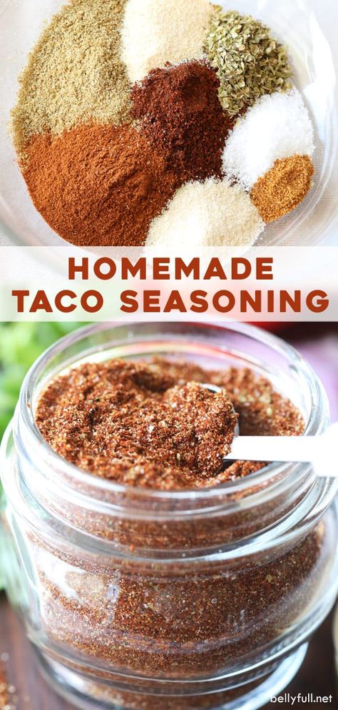 Whole30 Taco Seasoning, Taco Meat Seasoning, Easy Taco Seasoning Recipe, Taco Seasoning Easy, Gluten Free Taco Seasoning, Taco Seasoning Mix Recipe, Mild Taco Seasoning, Make Taco Seasoning, Homemade Taco Seasoning Mix