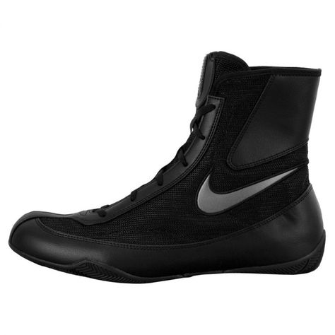 NIKE Boxing Shoes Machomai 2 Boxing Trunks, Boxing Gear, Title Boxing, Boxing Shoes, Suspension Training, Punching Bag, Thai Style, Shoe Shop, All Black Sneakers