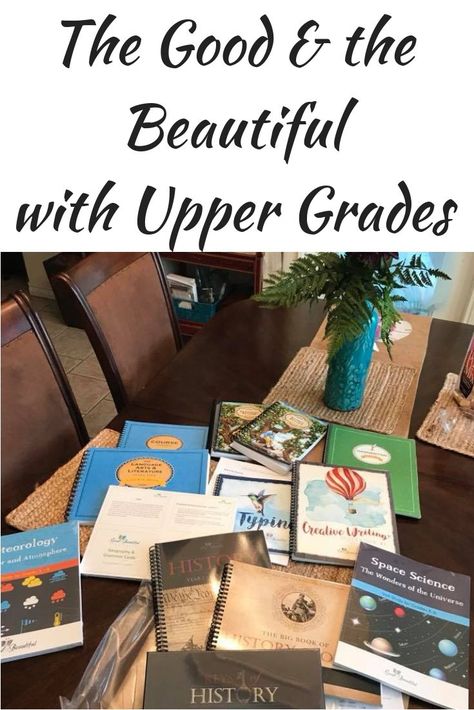 Homeschool Middle School Curriculum, Homeschool Curriculum Planning, The Good And The Beautiful, Middle School Curriculum, Homeschool Middle School, Homeschool Elementary, Homeschool Education, Homeschool Inspiration, Homeschool High School