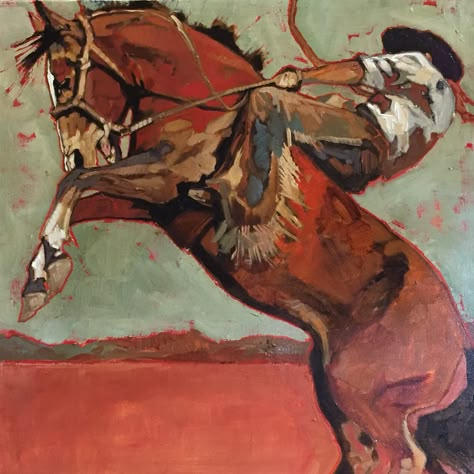 SOLD! "Drew the Short Straw" 20x20 acrylic Acosta Strong Gallery, Oklahoma City, OK Peggy Judy, Cowboy Artists, Western Artwork, Cowboy Baby, Western Artist, Cowboy Art, Horse Drawing, Art Magazine, Southwest Art