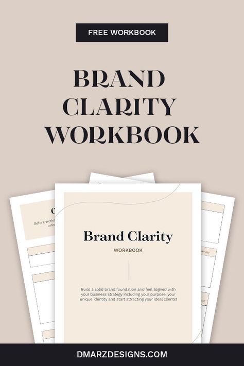 Brand Development Worksheet, Videography Branding, Brand Workbook, Branding Worksheet, Brand Clarity, Brand Consultant, Branding Workbook, Branding Content, Business Foundation