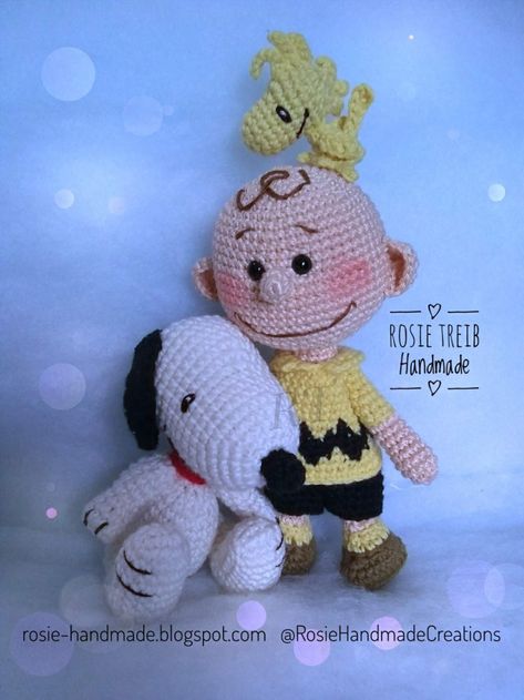 Peanuts Amigurumi Free Pattern, Peanuts Crochet Pattern Free, Crochet Peanuts Characters, Crochet Charlie Brown Free Pattern, Crochet Charlie Brown, Charlie Brown Crochet, Peanuts Crochet, Crochet Snoopy, Crochet Disney