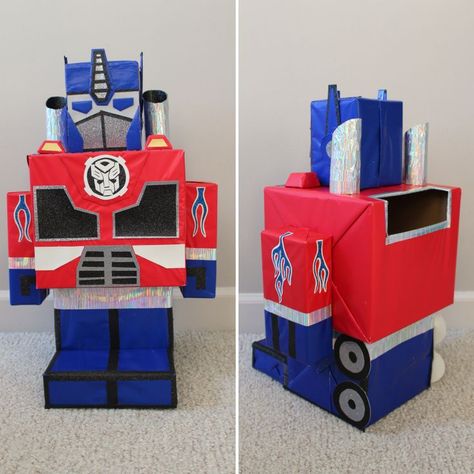 Image result for transformers valentines Valentines Box Decorating Ideas Boys, Optimus Prime Valentines Boxes, Transformers Valentine Box Boys, Transformer Valentines Day Boxes, Valentine Box Ideas For School Boys, Valentines Box Ideas For Boys, Valentine Box Unicorn, Valentine Boxes For Boys, Diy Valentine's Box