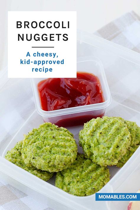 Broccoli Nuggets, Easy Broccoli Recipes, Baby Weaning Foods, Quick Side Dish, Blw Recipes, Veggie Nuggets, Broccoli And Cheddar, Toddler Finger Foods, Weaning Foods