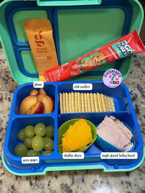 Homemade School Lunches, Bento Box Ideas, Picky Eater Lunch, Lunch For Kids, Fun School Lunches, Easy Lunches For Kids, Kids Lunch Box Meals, Bento Box Lunch For Kids, Kindergarten Lunch