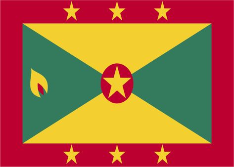 Grenada List Of African Countries, Grenada Map, Map Directory, World Places, Grenada Flag, Language Map, Slovenia Travel, States In America, Us Virgin Islands