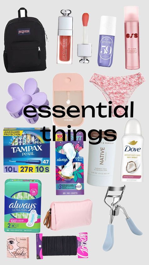 Back-to-school season is here! Get your daughter ready for the new year with these 5 essential items for her backpack. #backtoschool #backpackessentials Teen Emergency Kit, Girl Emergency Kit, Emergency Kit Essentials, Ikea Alien, Toxic Parenting, Emergency Kit For Girls, Tampax Pearl, Uk School, Middle School Essentials