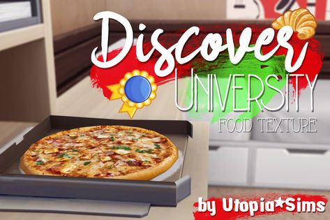 University Food, Sims Download, Sims 4 Kitchen, Alpha Cc, Kpop Mv, Sims 4 Cas Mods, Food Texture, Play Sims, Sims 4 Cc Folder