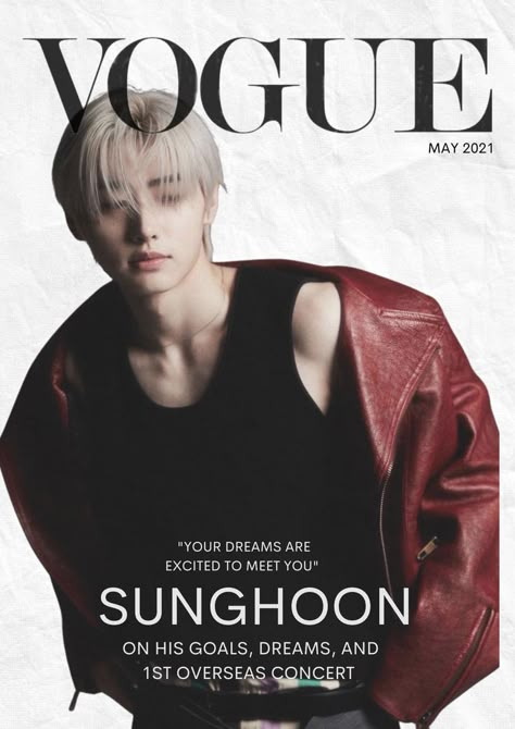 Enhypen Cosmopolitan, Nme Magazine Enhypen, Enhypen Nme Magazine, Sunghoon Poster Print, Enhypen Magazine Cover, Sunghoon Poster Edit, Enhypen Magazine Edit, Sunghoon Vogue, Vouge Poster Prints