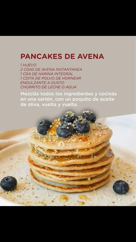 Creative Snacks, Breakfast Snacks, Pancakes And Waffles, Just Cooking, Sweet Recipes, Pancakes, Low Carb, Diet, Pastel