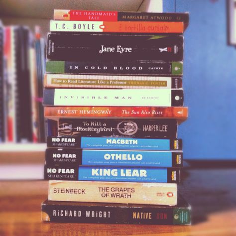 American Literature english 10, and British Literature english 11-- I've read all of these incredible books! History Of English Literature, Books History, Comparative Literature, The Sun Also Rises, Grapes Of Wrath, British Literature, Richard Wright, Read List, In Cold Blood