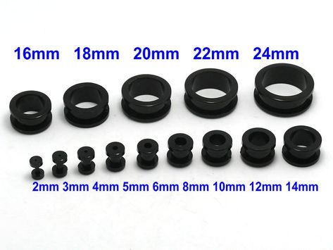 Tienda Online 2-24mm negro 1 par tornillo ajuste oreja enchufe carne túnel oreja expansor oreja estiramiento cuerpo al por mayor joyería piercing | Aliexpress móvil Ear Piercing Diagram, Tapers And Plugs, Septum Piercing Jewelry, Types Of Ear Piercings, Flesh Tunnel, Jewelry Piercing, Color Acrylic, Types Of Piercings, Body Jewelry Piercing