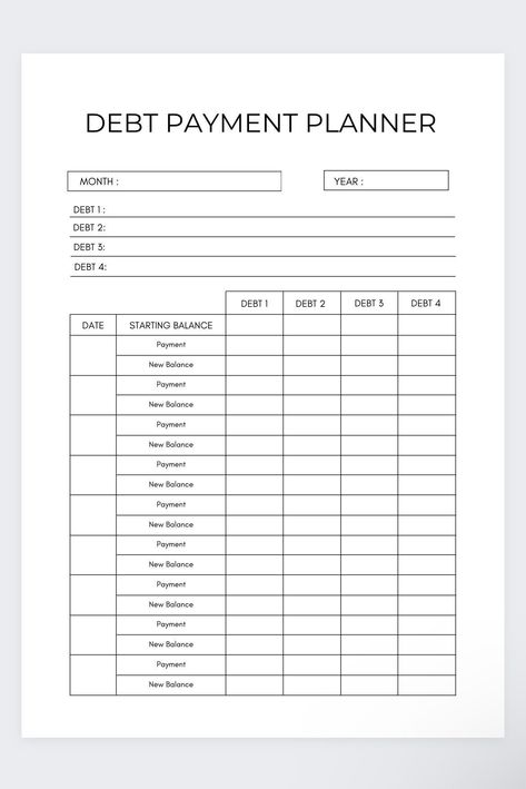 Debt Payment Planner Printable,Debt Planner,Debt Snowball Tracker,Debt Payoff Log,Debt repayment,Debt Payoff Tracker,Debt Tracker Printable by DigiplannersDesigns on Etsy Debt Snowball Tracker, Budget Planner Book, Debt Payoff Tracker, Money Planner, Money Saving Methods, Money Budget, Money Saving Techniques, Budget Planner Template, Debt Tracker