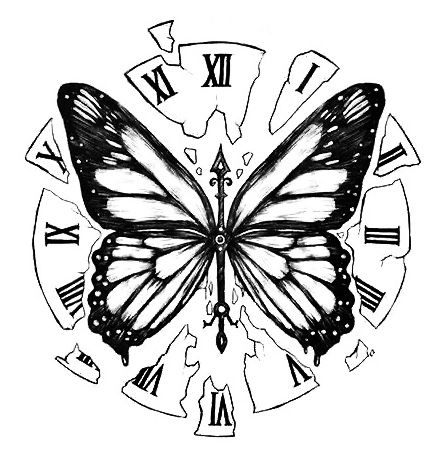 Tatto Clock, Norman Duenas, Clock Drawings, Clock Tattoo Design, Music Tattoo Designs, Clock Tattoo, Butterfly Drawing, Creative Drawing, Tattoo Design Drawings