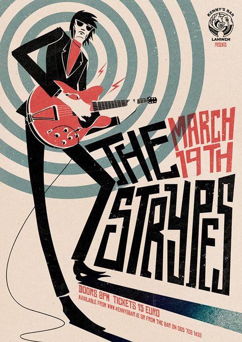 The Strypes on Behance Band Poster Illustration, Graphic Poster Art Music, Collage Style Poster, Graphic Design Illustration Art Poster, Rock Graphic Design, Musician Poster, Rock Poster Design, Musical Posters, Gig Posters Design