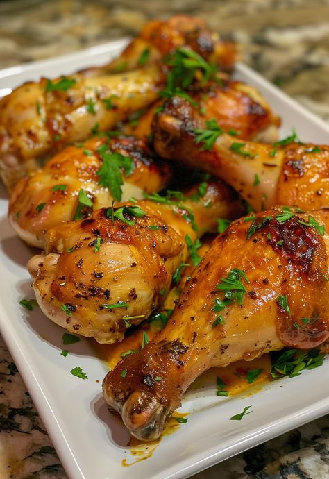 Learn How to Cook Air Fryer Chicken Drumsticks Recipe For Free | Recipes You'll Love, Made Easy! Spicy Air Fryer Chicken, Air Fryer Chicken Drumsticks, Bbq Chicken Breast Recipe, Chicken Drumsticks Recipe, Fried Chicken Drumsticks, Baked Garlic Parmesan Chicken, Trendy Recipes, Drumsticks Recipe, Bbq Chicken Breast