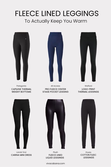 It’s winter. Your morning coffee runs and afternoon jogs alike require a little bit extra warmth these days. But you don’t want to add unwanted bulk either.The solution? Your favorite pair of go-to leggings—with a fleece lining. Remember those flannel-lined jeans you used to wear as a kid? These are basically the adult version. Fleece Leggings Outfit, Leggings For Winter, Campus Fashion, Cashmere Leggings, Flannel Lined Jeans, Color Tips, Boot Cut Leggings, Fleece Lined Leggings, Lined Leggings