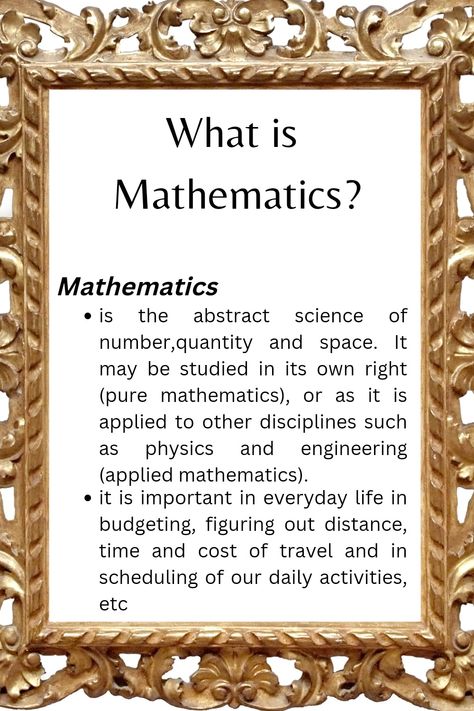 It is all about the meaning and importance of Mathematics in our lives. Mathematics Pictures, Mathematics Images, What Is Mathematics, Understanding Mathematics, Math Club, Abstract Science, Indian History Facts, Learning Mathematics, Math Projects