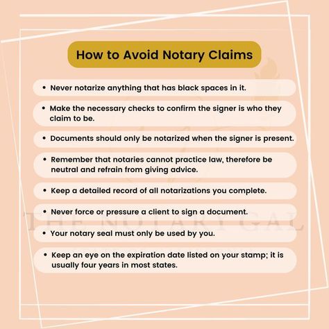 How to Avoid Notary Claims Notary Seal, Become A Notary, Notary Public Business, Consulting Website, Notary Signing Agent, Tax Consulting, Loan Signing Agent, Notary Service, Mobile Notary