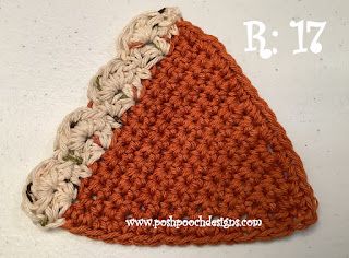 Crochet Slice Of Pumpkin Pie Coaster – FREE CROCHET PATTERN — Craftorator Pumpkin Pie Crochet Pattern Free, Crochet Pie Coasters Free Pattern, Crochet Pumpkin Pie Slice Free Pattern, Pumpkin Pie Coaster Crochet Pattern, Pumpkin Crochet Coaster, Pie Slice, Crochet Twist, Crochet Pumpkin, Crochet Coasters