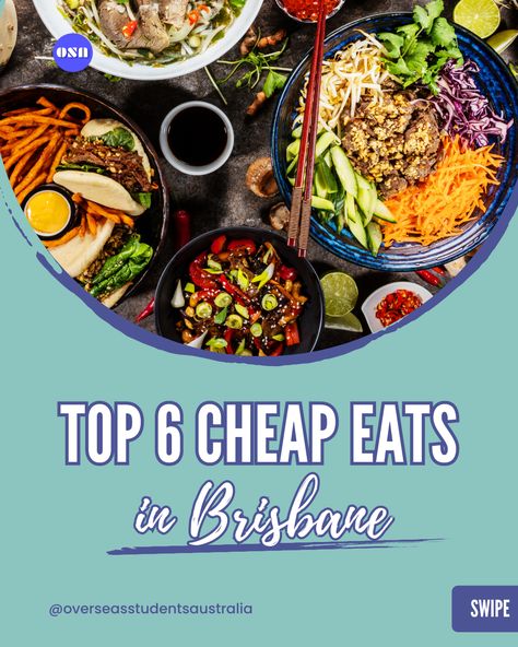 Craving something delicious but don't want to break the bank?😋💰 These cheap eats in Brisbane are sure to hit the spot! 🍕🌮 Visit our blog to discover 4 more cheap eats in Brisbane. Have you visited any of these restaurants? Comment below 👇😋 #brisbane #brisbaneeats #cheapeatsinbrisbane #foodie #satisfying #budgeteats Brisbane Restaurants, Cheesy Fries, Samosa Chaat, Ramen Dishes, Chicken And Chips, Study In Australia, Indonesian Cuisine, Salmon And Rice, Gourmet Burgers