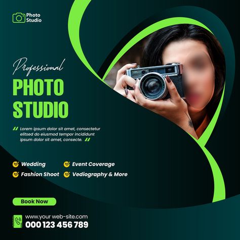 Photography Photo Studio Social Media Post Banner Or Instagram Post Template Design#pikbest#Templates#Others Instagram Post Template Design, Posting Instagram, Photo Studio Design, Post Template Design, Wedding Photo Studio, Pink Photography, Fotografi Digital, Social Media Photography, Photographer Camera