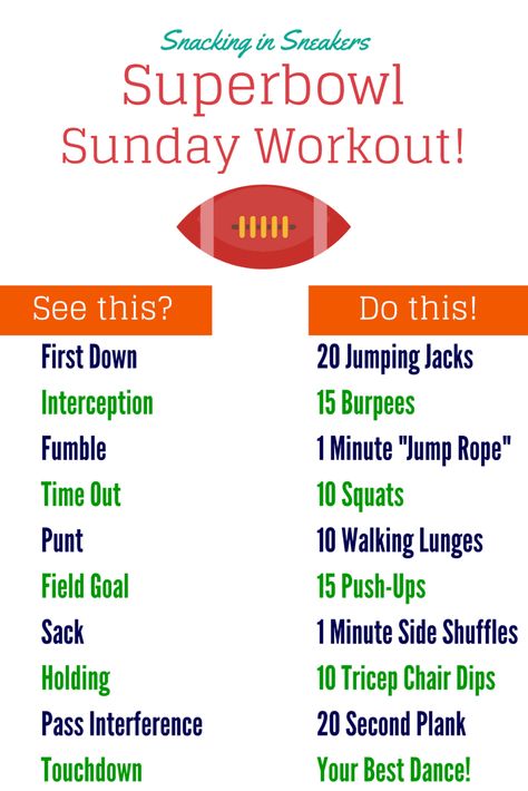 Super Bowl Workout, Sunday Workout, Burn Fat Build Muscle, Football Workouts, Exercise Bike, Exercise Equipment, At Home Workout Plan, At Home Exercises, Fat Burning Workout