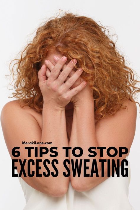 Hyperhidrosis 101: How to Stop Sweating So Much | Sweating is normal and healthy - it’s how your body cools itself down when you’re exercising or overheated - but sometimes it can be problematic. If you experience excessive sweating on your hands, feet, and armpits, it can be improved with certain lifestyle changes. Click for a list of our best tips, products, and deodorant recommendations to help you stop sweating so much. Underarm Sweat Remedies, How To Stop Excessive Sweating, How To Stop Sweating So Much Face, How To Reduce Sweating Armpits, How To Avoid Sweaty Armpits, Why Do I Sweat So Much, How To Prevent Sweaty Armpits, How To Stop Sweating, How To Not Sweat