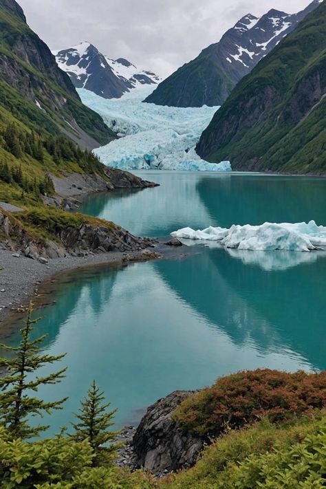 Unveiling the Alaskan Adventure in Seward 🏔️🌊 Resurrection Bay Alaska, Keen Tattoo, Glacier Bay Alaska, Earth Fairy, Alaska Railroad, Seward Alaska, Kenai Fjords National Park, Glacier Bay National Park, Alaska Vacation