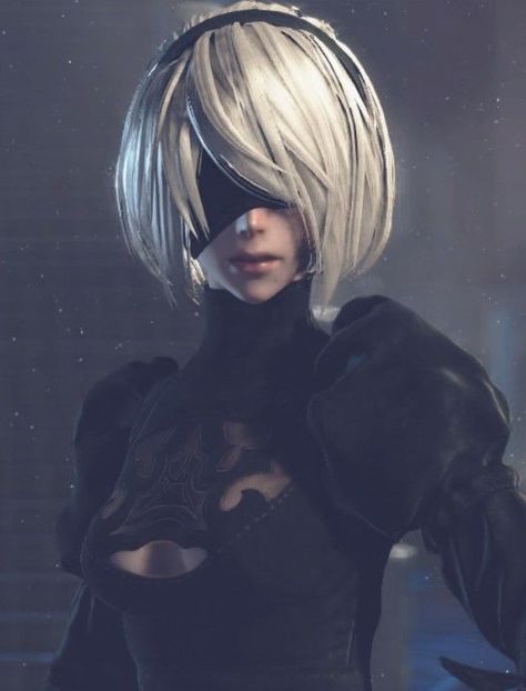 Nier Automata Game, Real Tiktok, 2b Nier Automata, Dollar Store Inspired Decor, Disney Inspired Nails, 2b Cosplay, Crock Pot Inspired Recipes, 2b Nier Autómata, Nier Automata