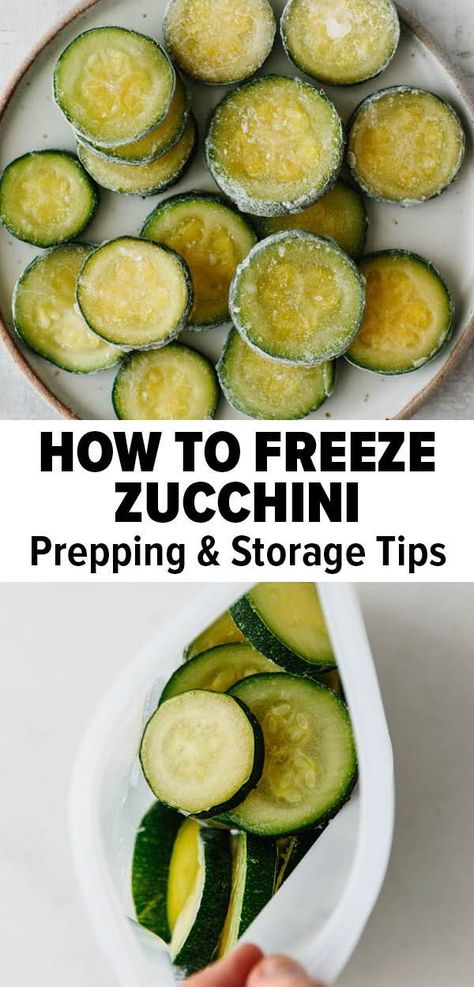 Frozen Zucchini Recipes, Can You Freeze Zucchini, How To Freeze Zucchini, Freezing Veggies, Frozen Zucchini, Zucchini Smoothie, Low Sugar Smoothies, Freezing Zucchini, Freezing Vegetables