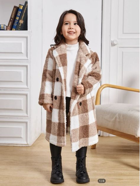 Long Coat Outfit Casual, Coat Outfit Casual, Long Coat Outfit, Toddler Coats Girl, Girls Coats, Toddler Coat, Mode Mantel, Mode Kimono