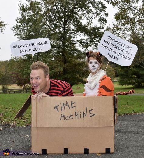 Calvin And Hobbes Halloween Costume, Calvin And Hobbes Halloween, Calvin And Hobbes Costume, Unique Couple Halloween Costumes, Calvin Hobbes, Costume Works, Halloween Costume Contest, Halloween 2023, Costumes Ideas