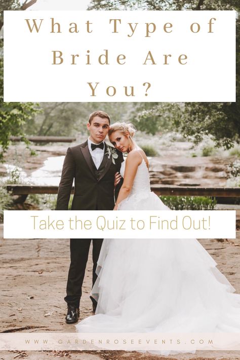 What type of bride are you? Take the quiz to get clarity on what direction to take your wedding planning in. What Type Of Wedding Should I Have Quiz, Wedding Style Quiz, Types Of Weddings, Wedding Planning Schedule, Wedding Dress Quiz, Wedding Quiz, Princess Bridal Gown, Wedding Dresses Cinderella, Cinderella Wedding