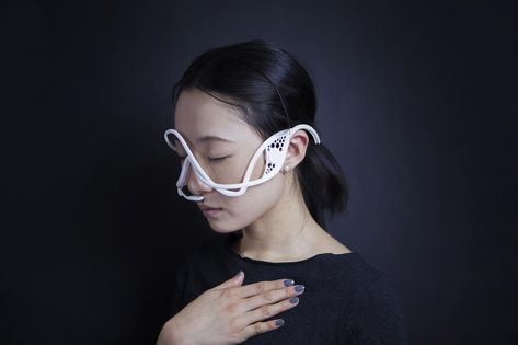 Xin Liu, Speculative Design, Breathing Mask, Cognitive Bias, Scientific Experiment, Wearables Design, Futuristic Fashion, Digital Trends, Cool Tech