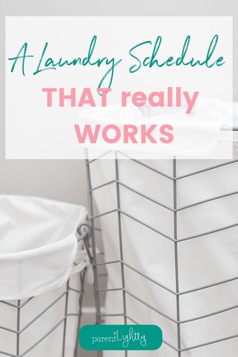 Laundry Schedule Ideas, Laundry Routine Ideas, Simplifying Home, Working Mom Hacks, House Management, Schedule Ideas, Laundry Schedule, Mom Time Management, Working Mom Schedule