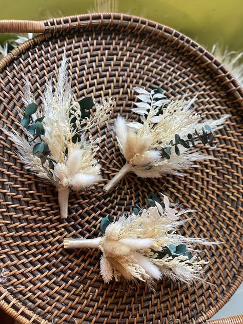 Excited to share the latest addition to my #etsy shop: Dried Flower Corsage | Boho Wedding Flowers | Boho Corsage | Dry Flowers #bohohippie #weddingaccessories #driedflowercorsage #wristcorsage #bohoweddingflowers #bohocorsageideas #weddingcorsage #bohoweddingdecor #bohobridesmaid Boho Wedding Corsages For Mothers, Boho Corsage Wedding, Boho Corsage, Dried Flower Corsage, Wedding Flowers Boho, Pampas Bouquet, Boho Wedding Bridesmaids, Simple Wedding Bouquets, Jasmine Wedding