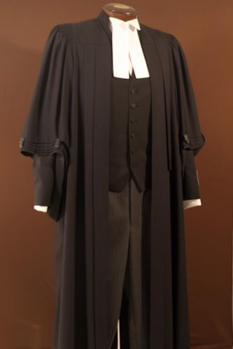 Barrister Attire Judge Outfit, Barrister Wig, Judge Costume, Graduation Regalia, Academic Regalia, Court Attire, Clergy Robes, Court Outfit, Cartridge Pleats