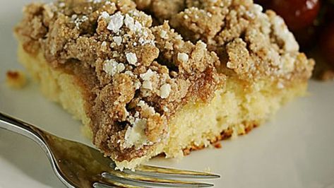 New Jersey Crumb Cake Recipe - Food.com Raspberry Coffee, Crumb Recipe, Russian Cakes, Crumb Cake Recipe, Crumble Cake, Biscuit Mix, A Piece Of Cake, Crumb Cake, Recipes Dessert