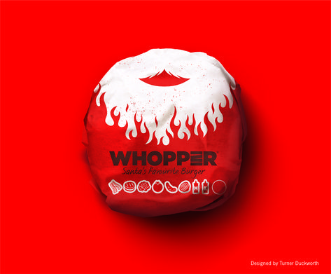 Burger King holiday packaging. Designed by Turner Duckworth. Burger Packaging, Mr Kipling, Christmas Newsletter, Winter Paper, Santa Beard, Christmas Packaging, Holiday Packaging, Burger King, Paper Cup