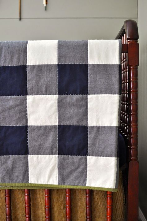 Gingham Quilt, Baby Boy Quilts, Boy Quilts, Boy Scout, Crochet Free, Trendy Baby, Baby Boy Nurseries, Pattern Ideas, Online Photo Editor