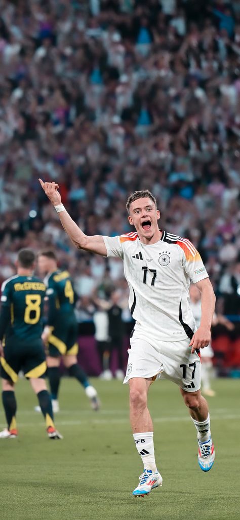 #euro2024 #germany #football #wallpapers #scotland Crazy Football Fans, Germany Euro 2024, Germany Football Wallpaper, Euro 2024 Germany, Euro 2024 Wallpaper, Florian Wirtz Wallpaper, Wirtz Wallpaper, Euros Football, Euros 2024