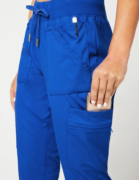 Medical Scrubs Fashion, Medical Scrubs Outfit, Scrubs Outfit, Polo Shirt Design, Medical Outfit, Big Girl Fashion, Medical Uniforms, Fun Pants, African Fashion Women