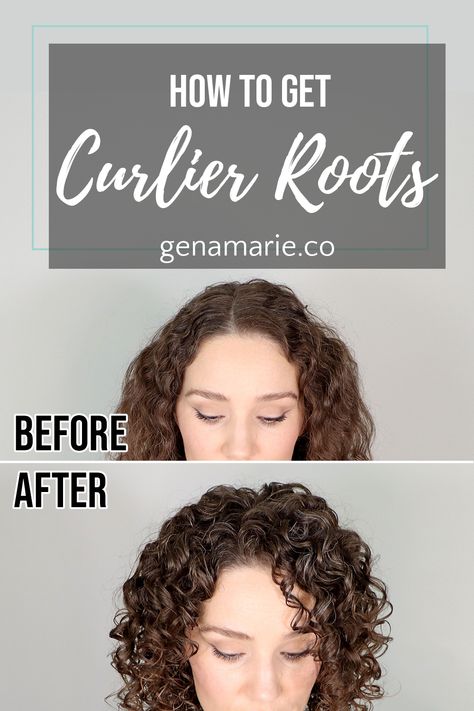 Curly Hair Routines – Gena Marie How To Get Lift In Crown Of Curly Hair, Parts For Curly Hair, How To Style Semi Curly Hair, How To Apply Product To Curly Hair, How To Grow Out Curly Bangs, Root Lift For Curly Hair, How To Brush Hair, How To Make Curly Hair Curlier, How To Make Hair Curlier