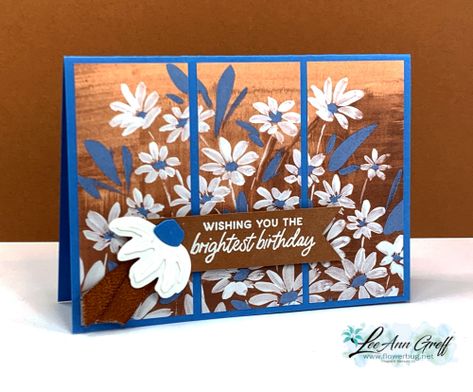 Su Fresh As A Daisy Dsp, Fresh As A Daisy Stampin Up Cards, Fresh As A Daisy Dsp, Cheerful Daisy, Cheerful Daisies, Designer Paper Cards, Fresh As A Daisy, Pretty Bouquet, Daisy Cards