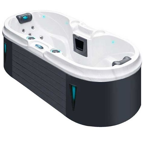 Mini Hot Tub, Tub For 2, Small Hot Tub, Mini Pool, Interior Led Lights, Cosy Spaces, Hot Tubs, Hot Tub, Fern