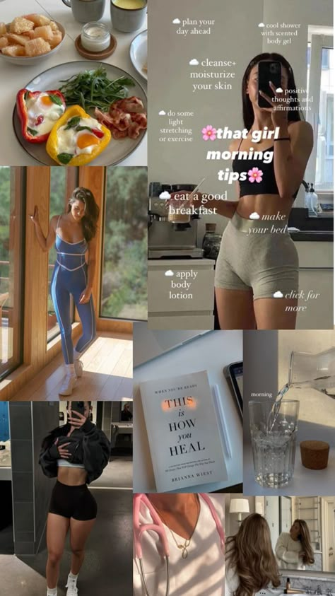 Good morning 😃 🚿🌷 Clean Girl Aesthetic Wallpaper, Morning Routine Workout, Morning Gym, Routine Workout, Morning Workout Routine, Fit Aesthetic, Meaningful Pictures, Moodboard Aesthetic, Skandinavian Fashion