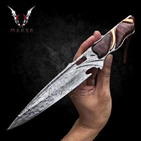 Viking Kingdom, Sbg Aiden, Rainbow Knife, Husband Christmas Gift, Pretty Knives, Goth Hair, Knife Gifts, Karambit Knife, Damascus Blade